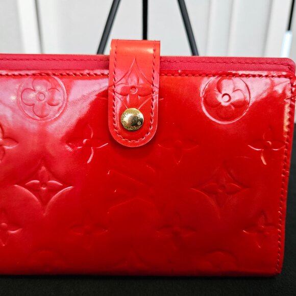 Louis Vuitton Red Monogram Vernis Notebook Agenda Cover - Picture 4 of 11